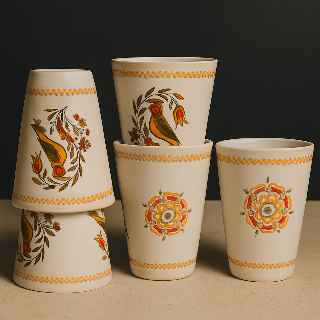 Mughal Garden - Set of 6