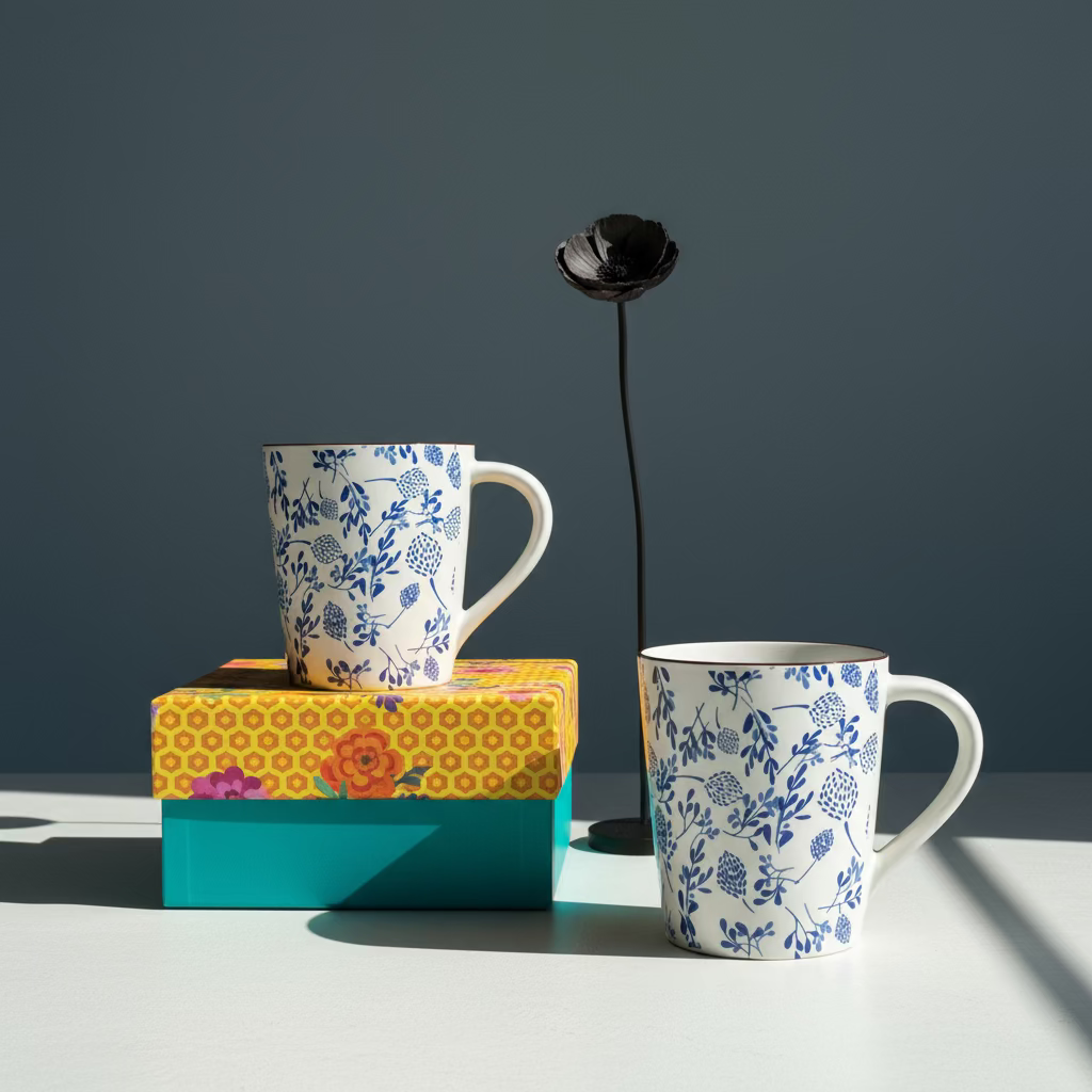 White Canvas - Aegean Blue