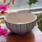 Stria Blue snack bowl