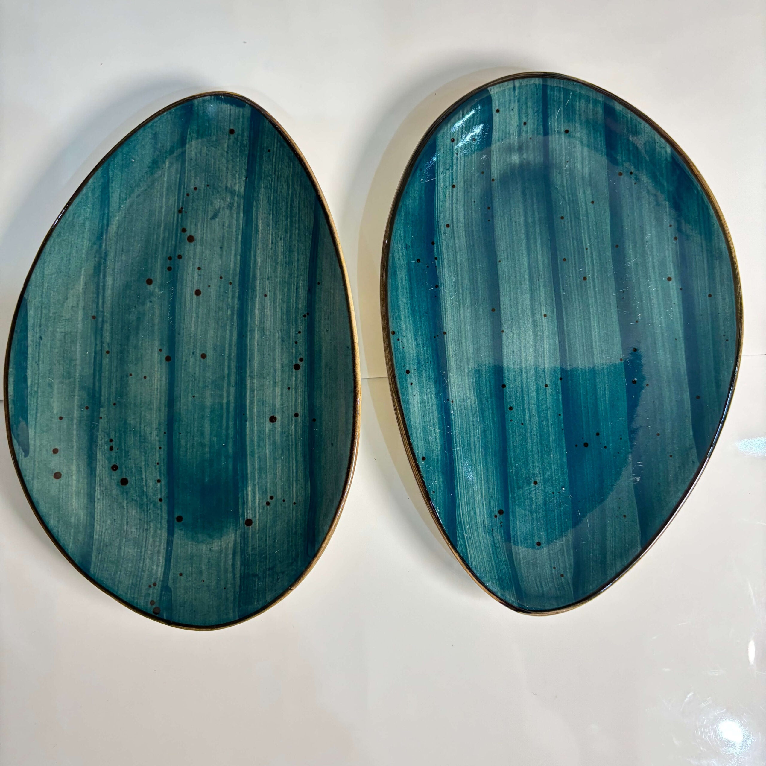 Emerald Island Plates - Set of 2