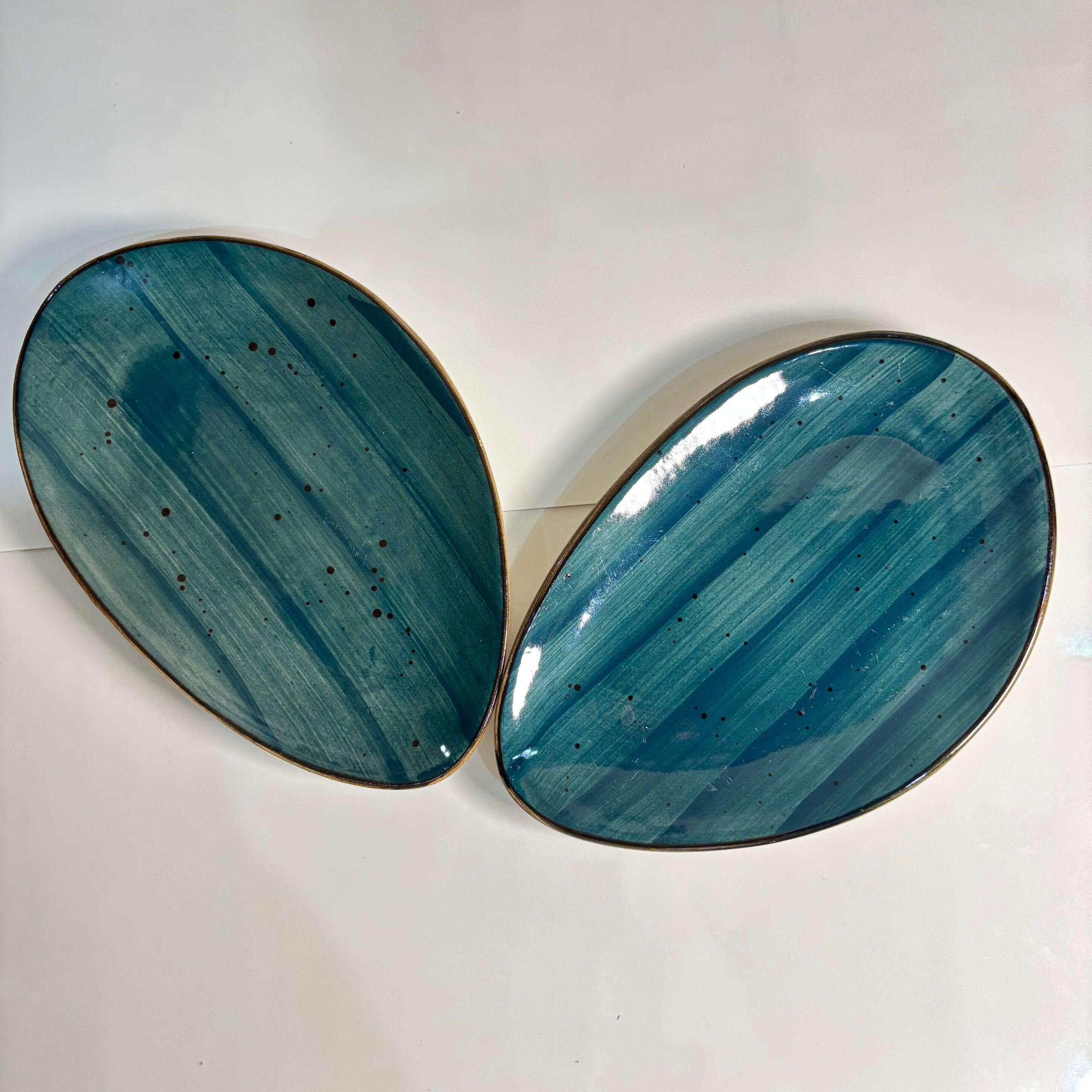 Emerald Island Plates - Set of 2