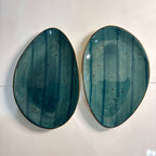 Emerald Island Plates - Set of 2