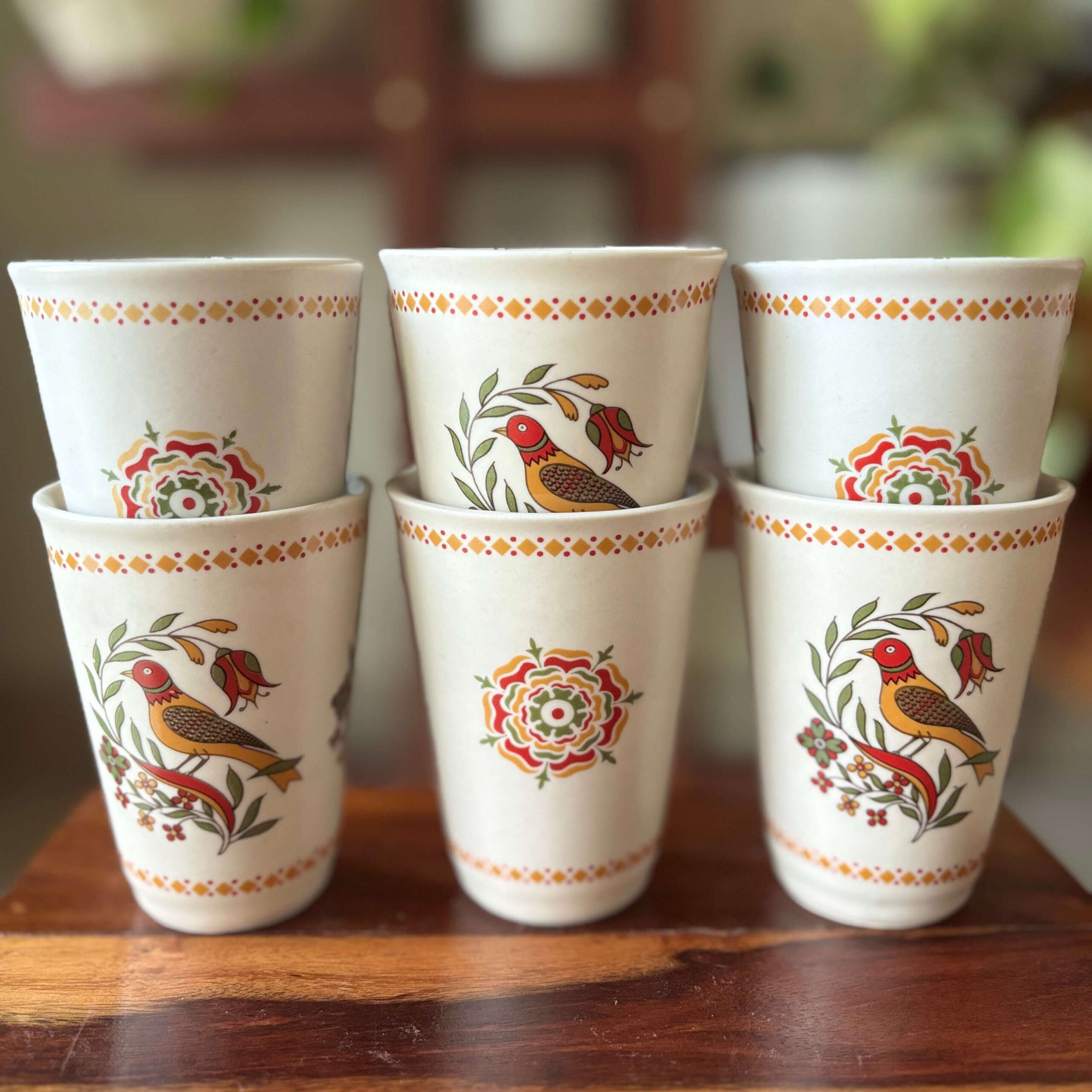 Mughal Garden - Set of 6